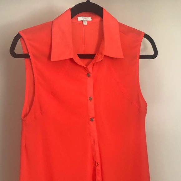 Bright Flowing Tank Top - Picture 4 of 5